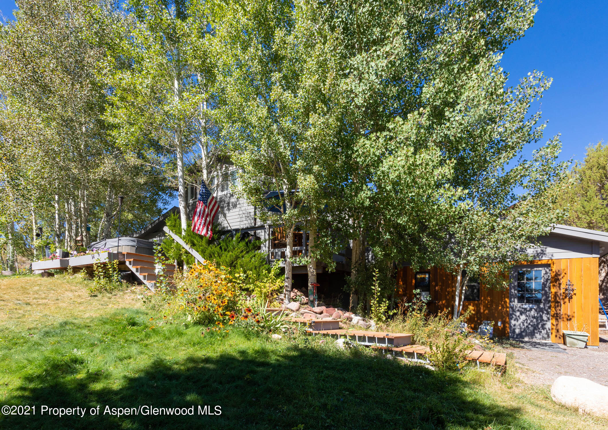 322 Light Hill Road Snowmass, CO 81654 - Photo 22 of 36 Garage w/Work Bench