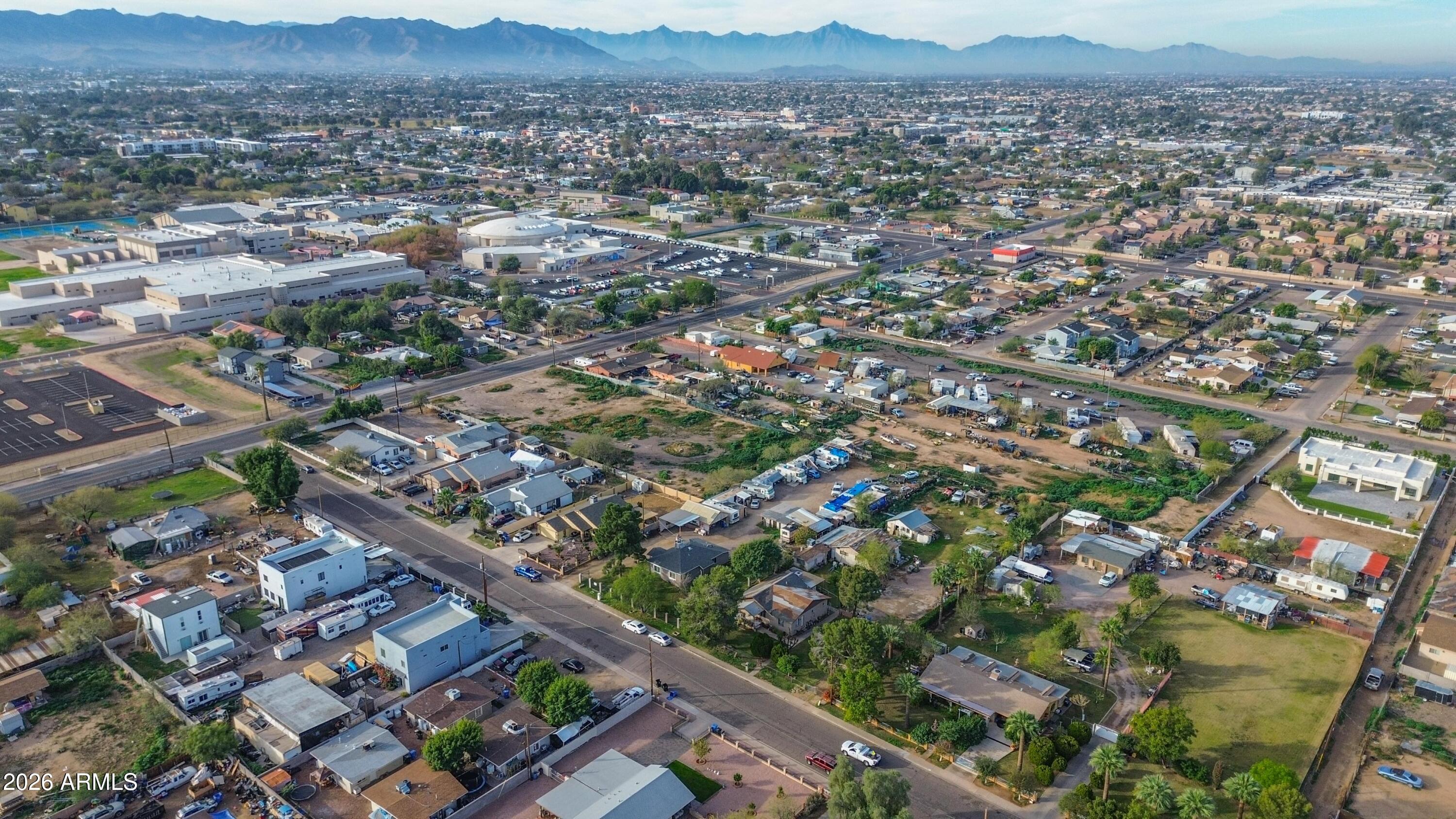 832 East Roeser Road Phoenix, AZ 85040 - Photo 13 of 47 an aerial view of a city