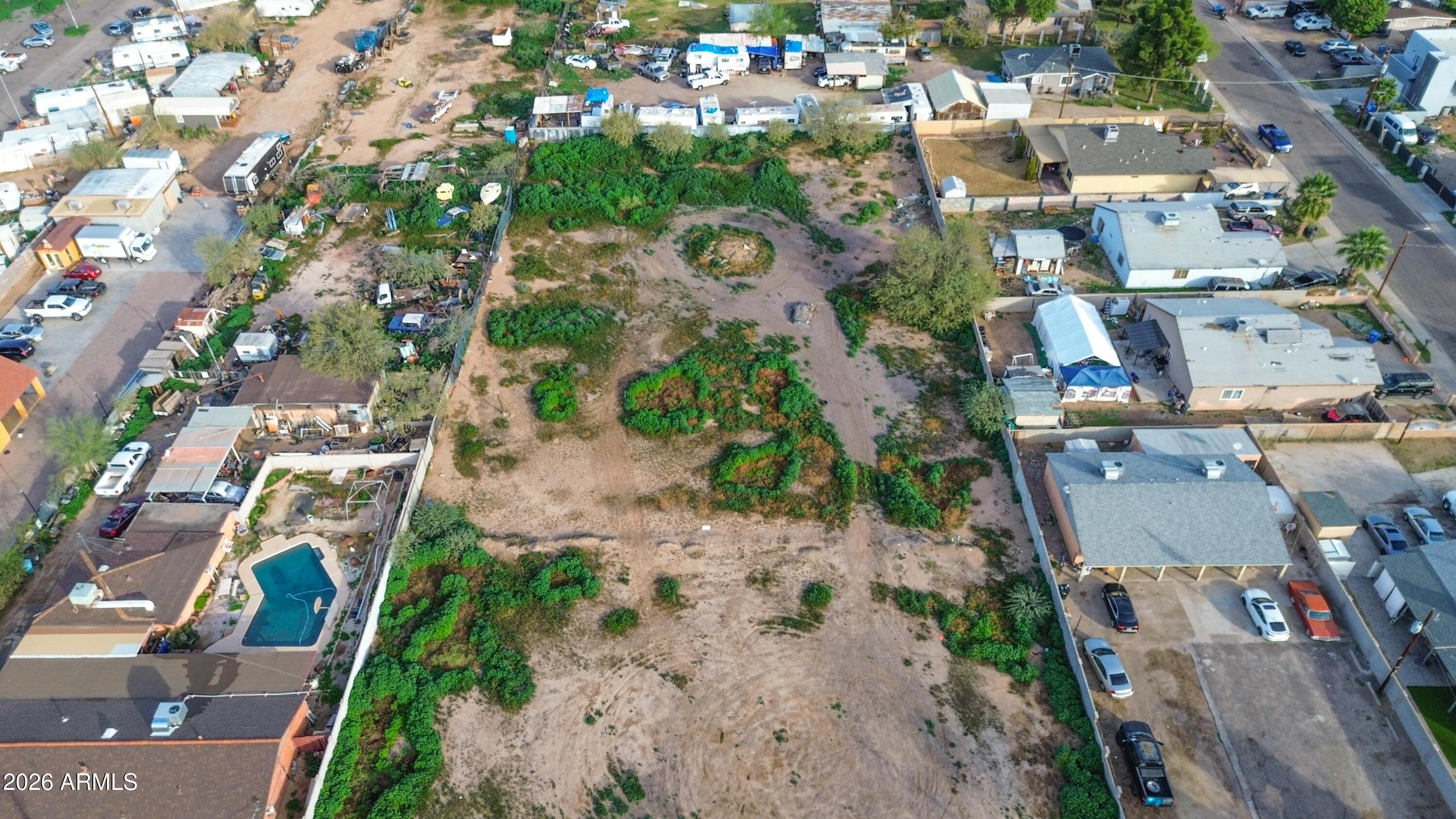 832 East Roeser Road Phoenix, AZ 85040 - Photo 31 of 47 an aerial view of a city