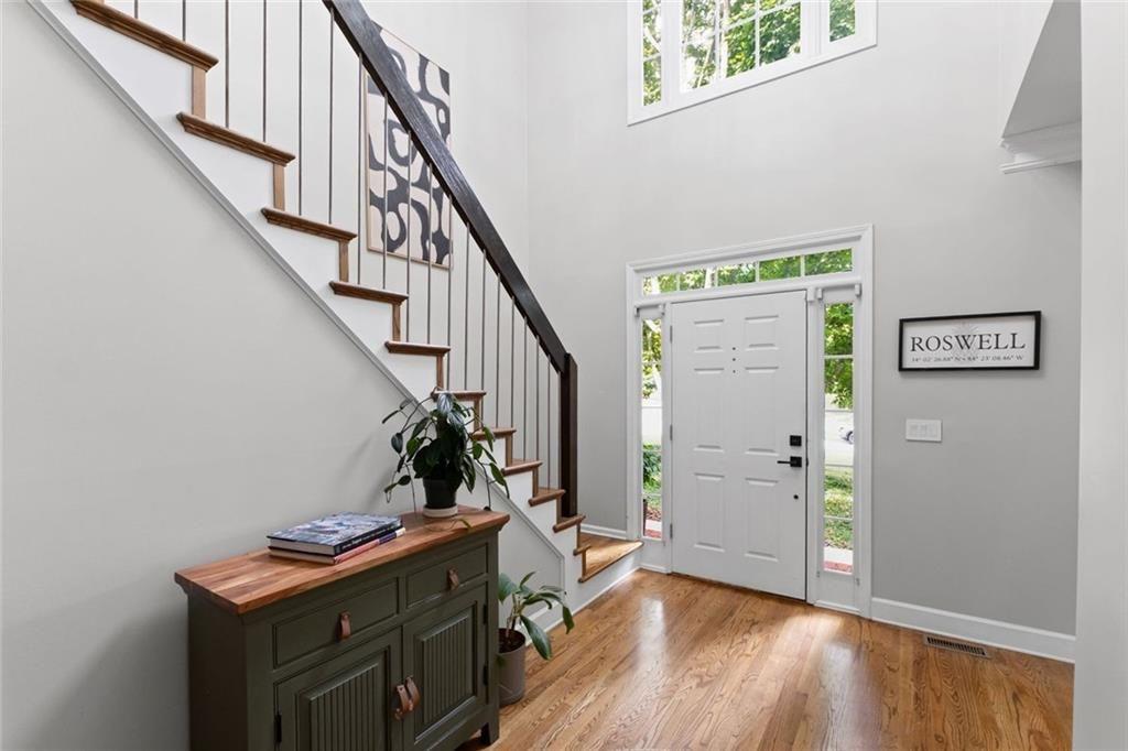 475 Laurian View Court Roswell, GA 30075 - Photo 8 of 66 a view of an entryway with wooden floor
