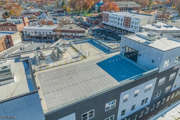 a view of a city with tall buildings