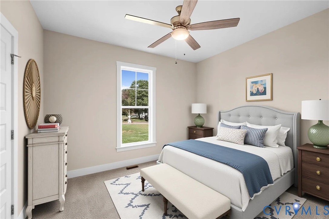 2664 South Constitution Route Dillwyn, VA 23936 - Photo 18 of 42 Staged Bedroom