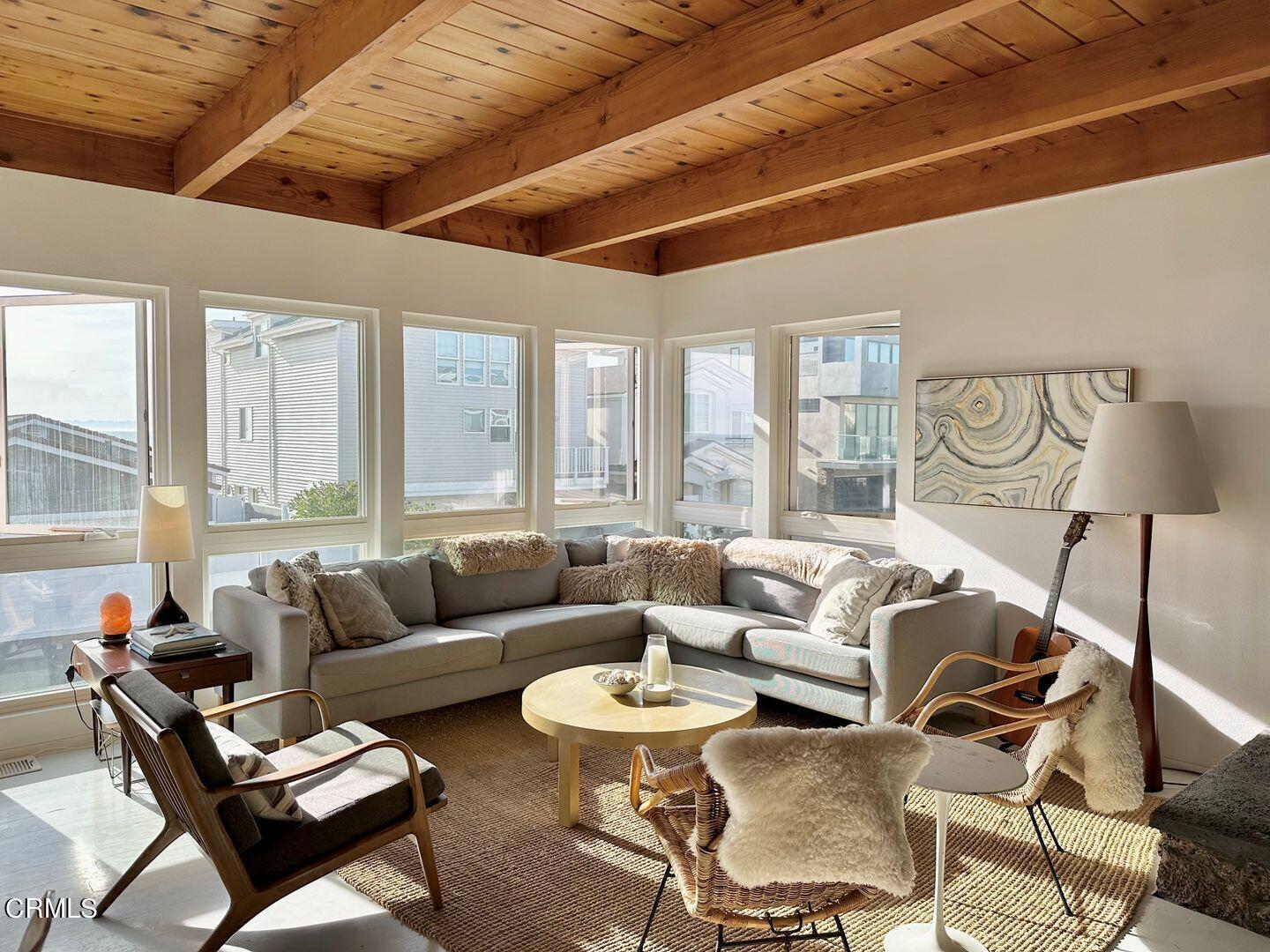 3600 Ocean Drive Oxnard, CA 93035 - Photo 5 of 36 a living room with furniture and a large window