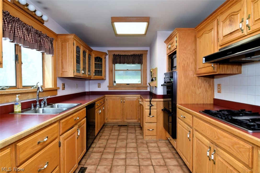 7251 Ryan Road Medina, OH 44256 - Photo 8 of 47 Expansive kitchen featuring wood cabinetry and tile flooring