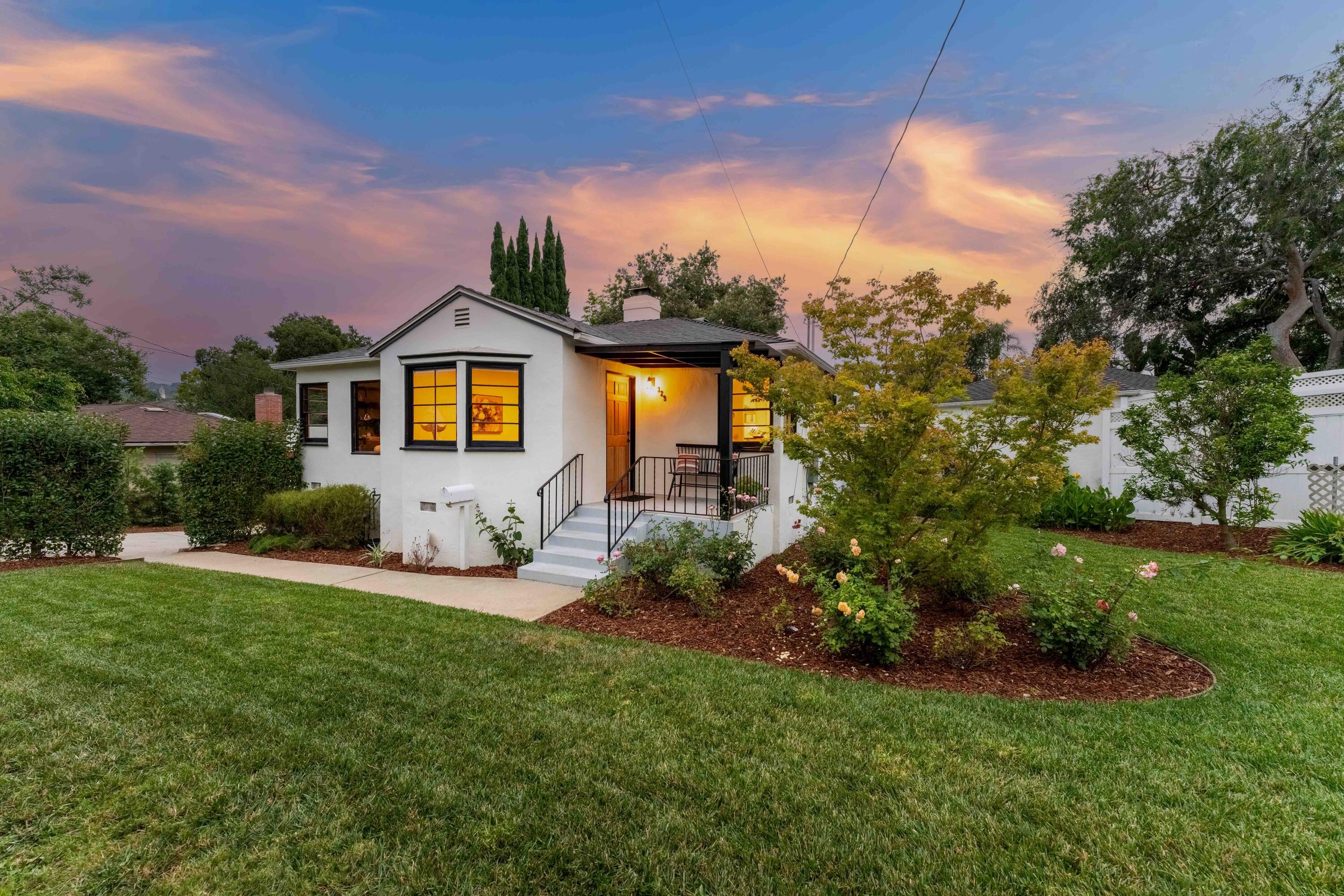 329 Arden Road Santa Barbara, CA 93105 - Photo 1 of 46 Twilight front - 329 Arden Road 93105