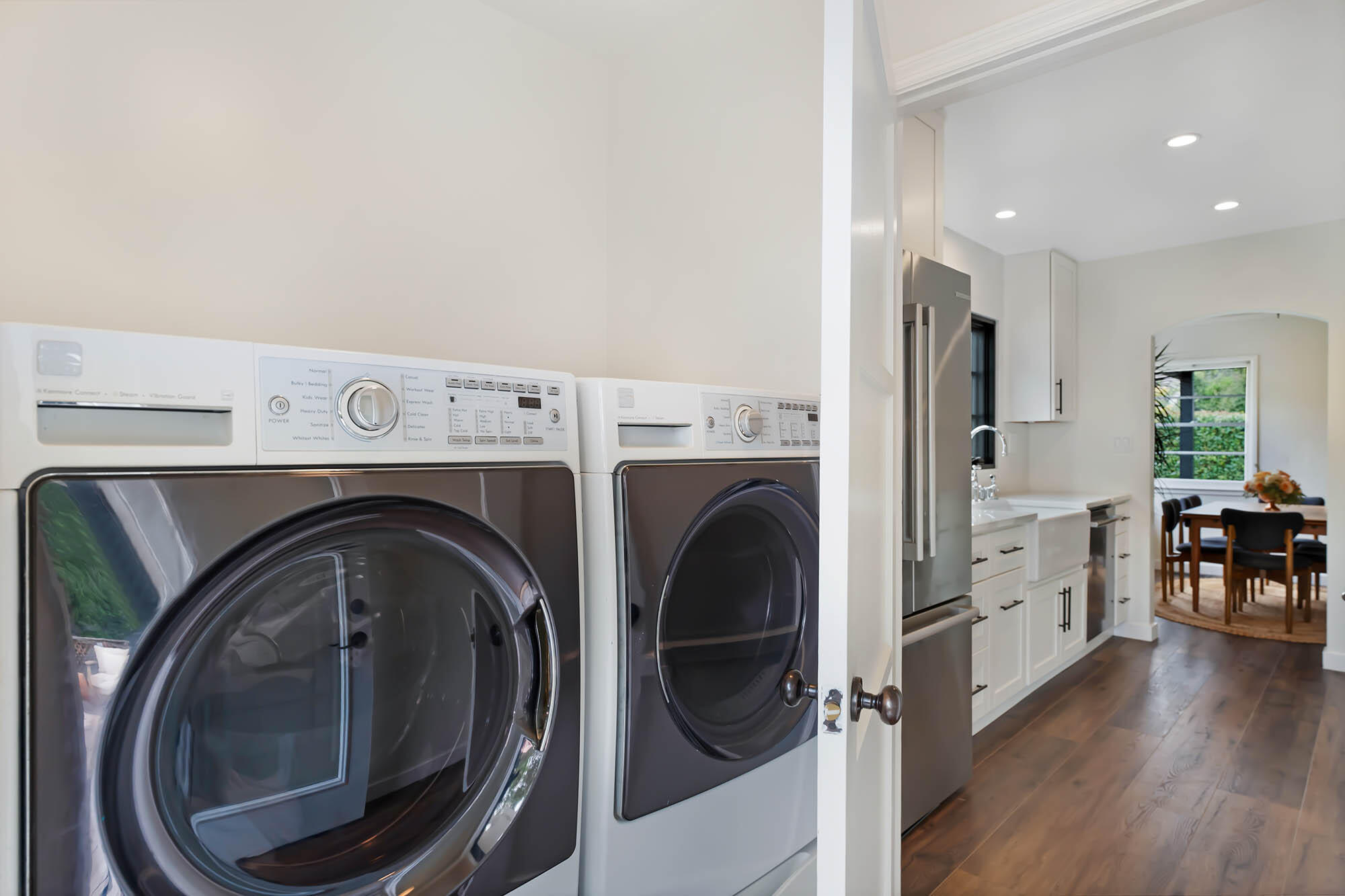 329 Arden Road Santa Barbara, CA 93105 - Photo 21 of 46 Laundry and Kitchen - 329 Arden Road