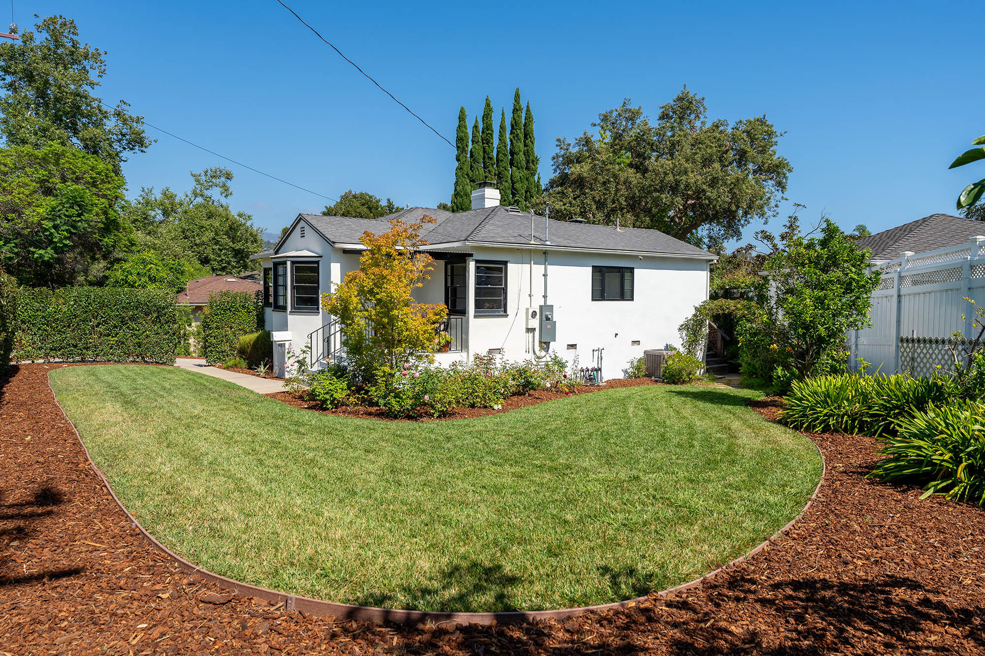 329 Arden Road Santa Barbara, CA 93105 - Photo 34 of 46 Front yard and entry - 329 Arden 93105