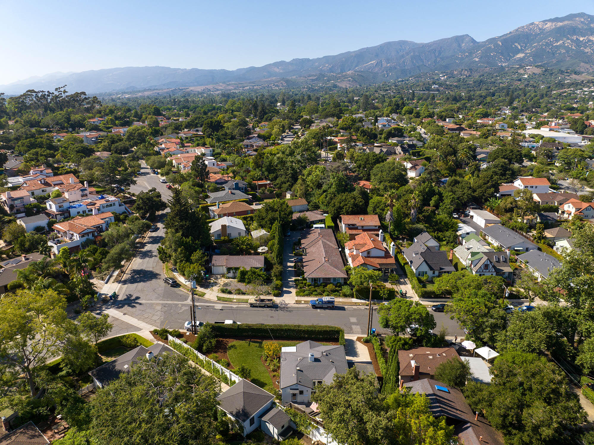 329 Arden Road Santa Barbara, CA 93105 - Photo 38 of 46 Aerial north east - 329 Arden Road 93105