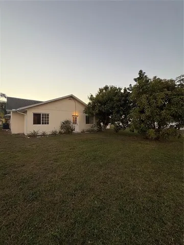 a view of house and outdoor space
