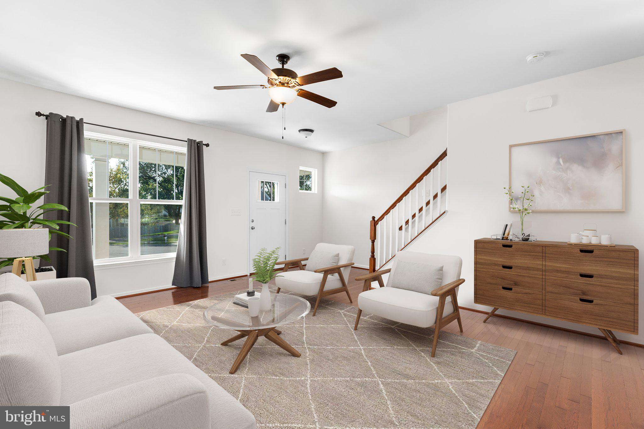 101 Ridgeway Street Fredericksburg, VA 22401 - Photo 3 of 41 Living Room--Virtually Staged
