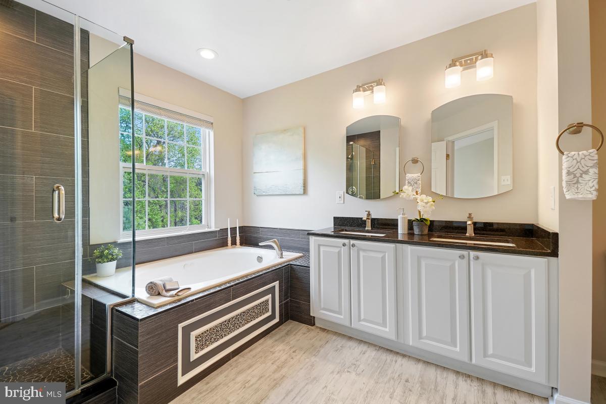 4615 Ripley Manor Terrace Olney, MD 20832 - Photo 13 of 30 Gorgeous renovated primary bath!
