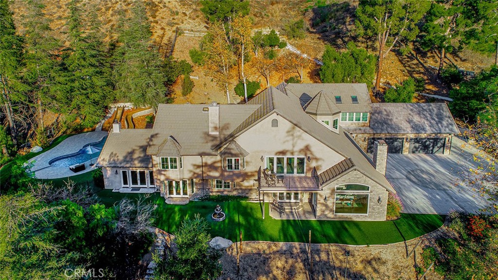 28600 Wagon Road Agoura Hills, CA 91301 - Photo 42 of 44 an aerial view of a house