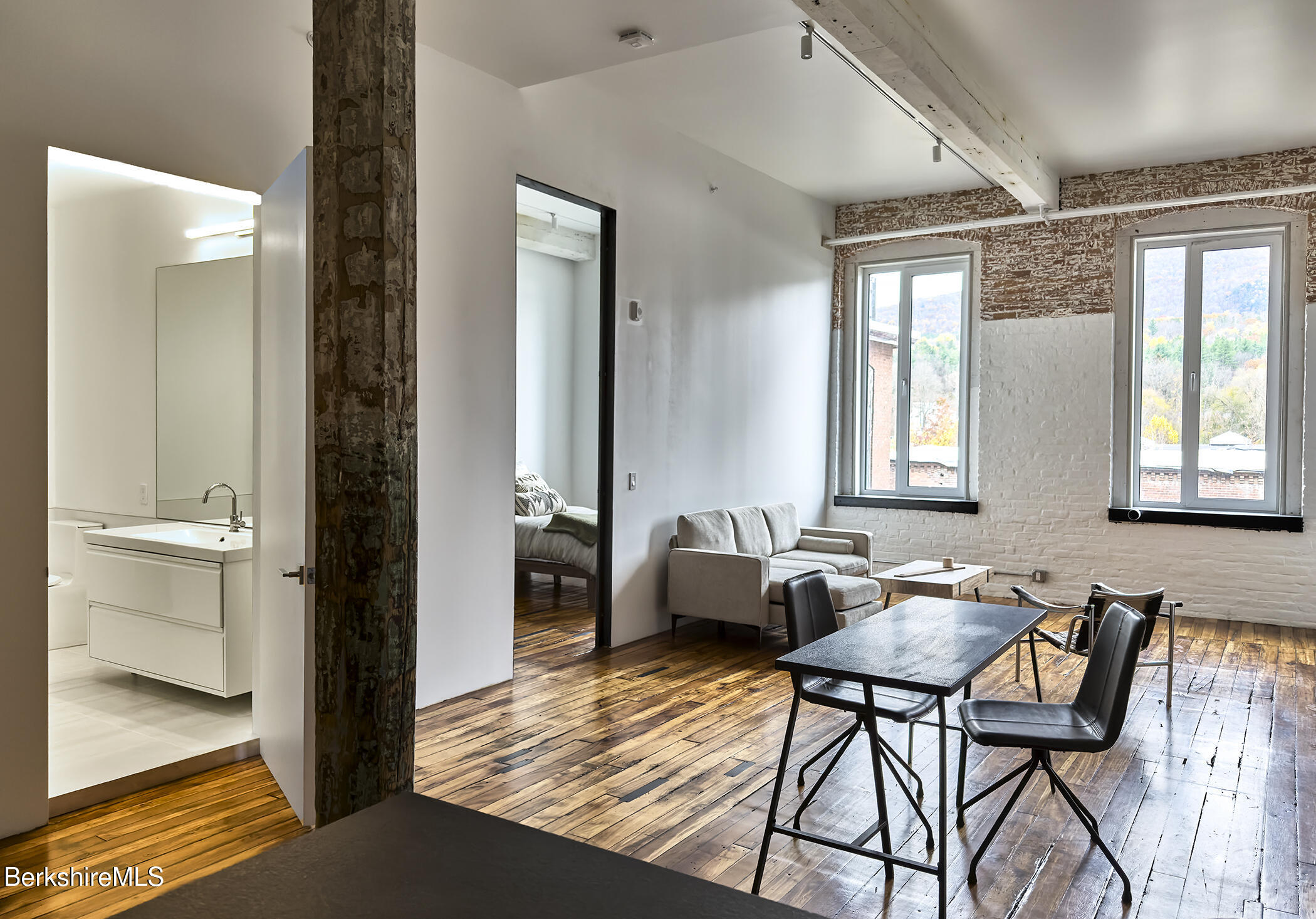 520 State Road, Unit 205 North Adams, MA 01247 - Photo 9 of 17 a view of a livingroom with furniture and window