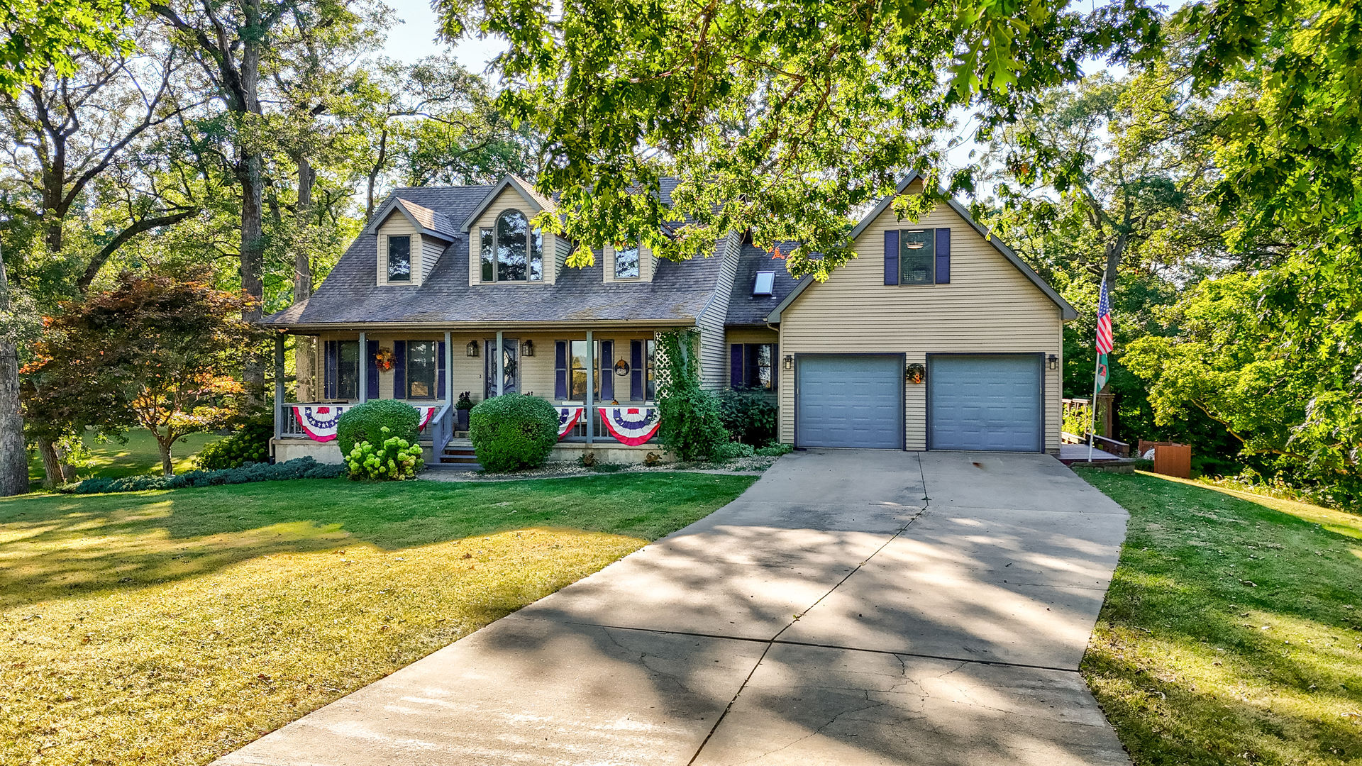 2115 East 875th Road Tonica, IL 61370 - Photo 33 of 33 a front view of a house with a yard and trees