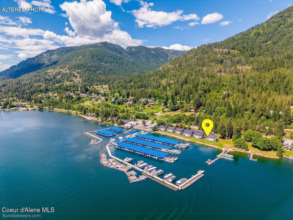 46700 Highway 200, Unit 103 Hope, ID 83836 - Photo 3 of 37 Aerial View
