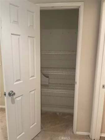 a view of wooden door