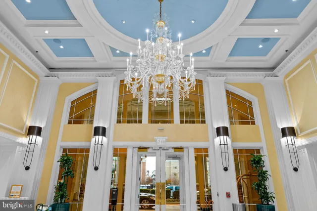 a view of kitchen with a large window