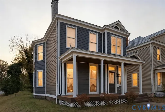 front view of a house