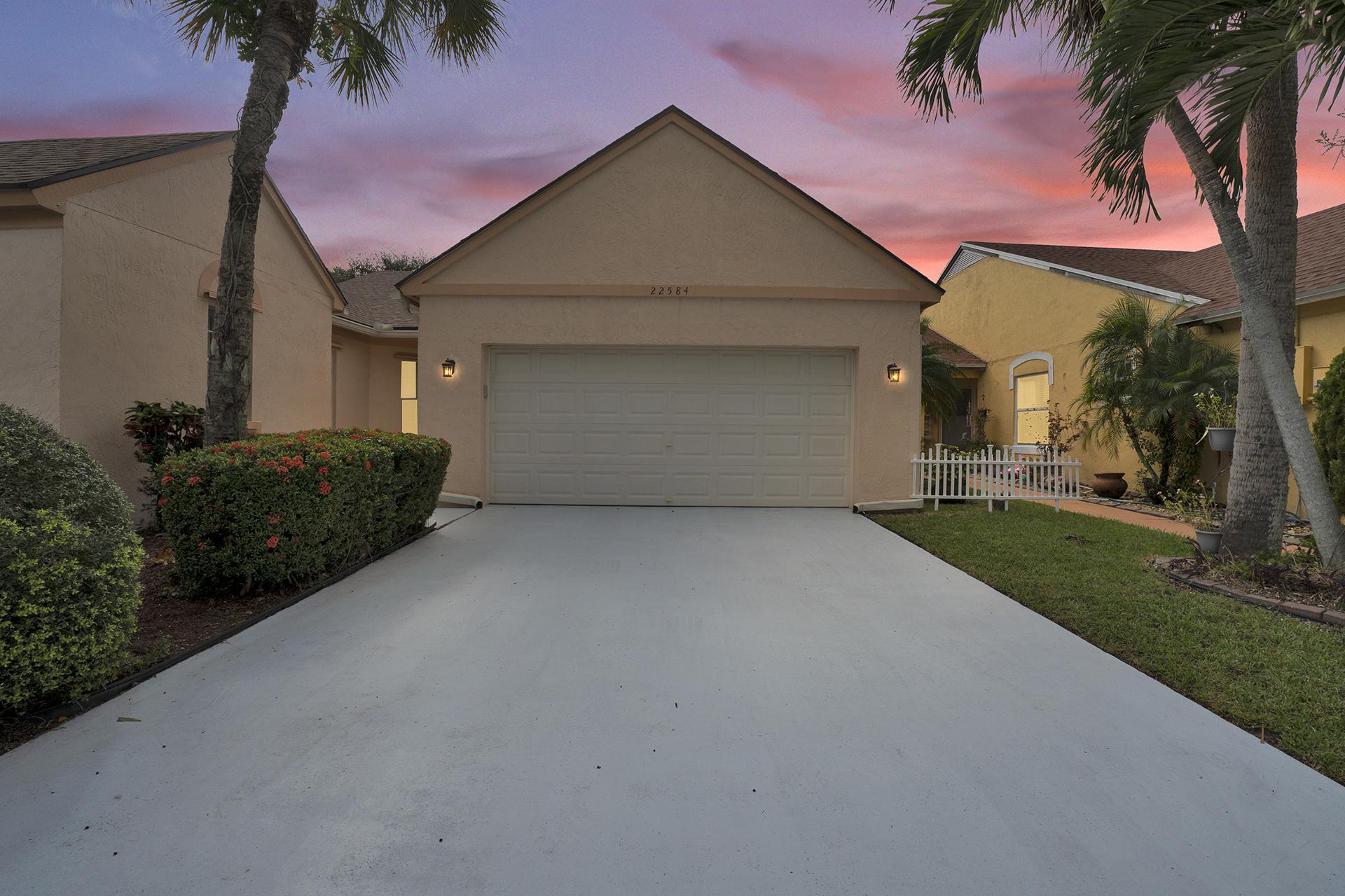 22584 Middletown Drive Boca Raton, FL 33428 - Photo 1 of 38 Front Evening View
