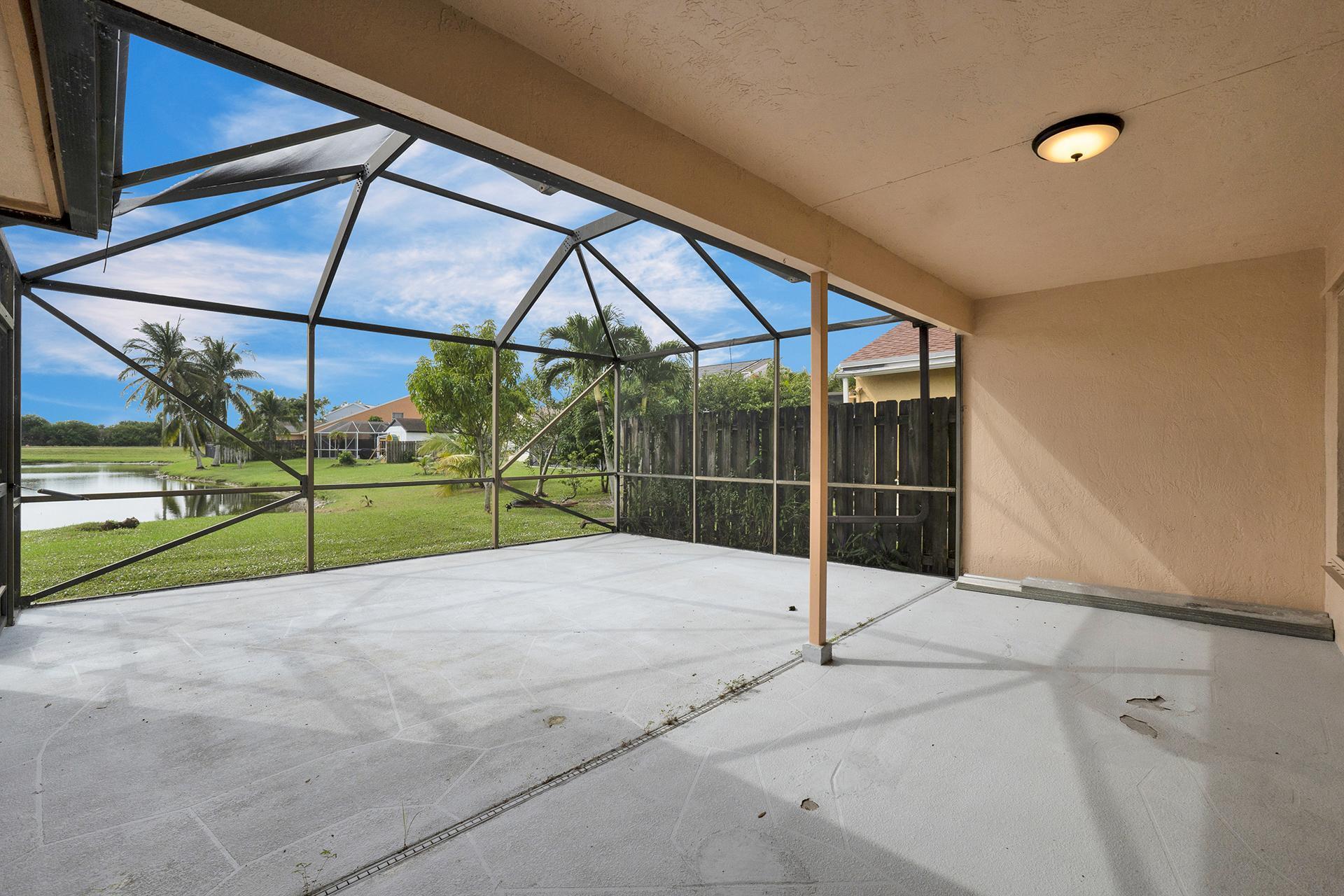 22584 Middletown Drive Boca Raton, FL 33428 - Photo 26 of 38 Screened Patio