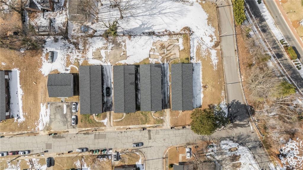 513 Saunders Place, Unit A & B High Point, NC 27260 - Photo 18 of 33 Overhead shot showing the duplex at 513 Saunders Place.
