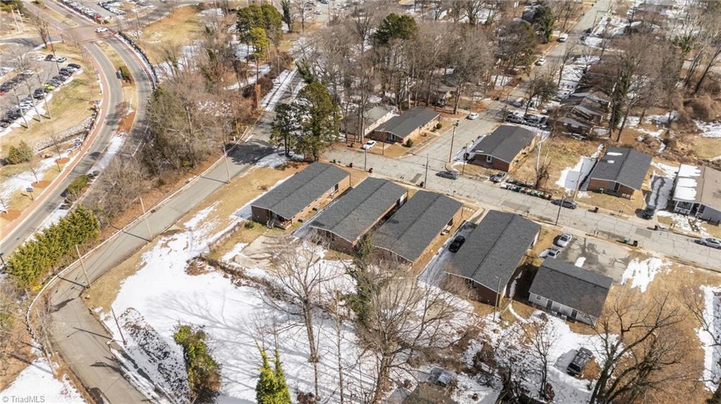 513 Saunders Place, Unit A & B High Point, NC 27260 - Photo 19 of 33 Aerial photo showing the neighborhood-513 Saunders Place.