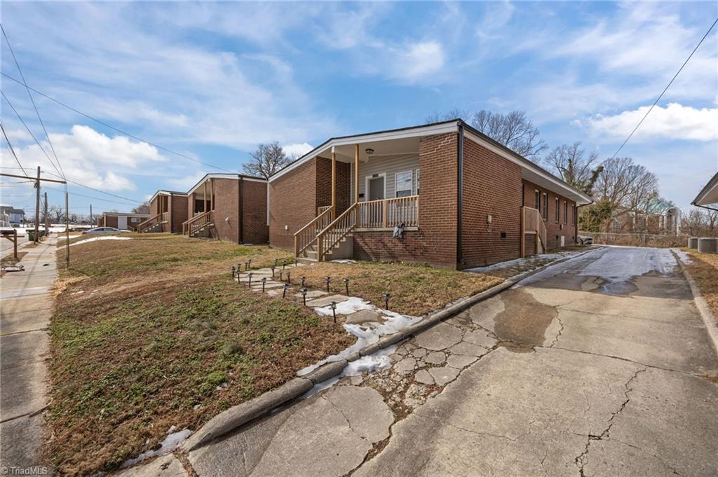 513 Saunders Place, Unit A & B High Point, NC 27260 - Photo 26 of 33 Another angle showing the front view at 513 Saunders Place.