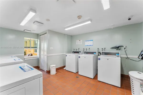 a room with storage and utility