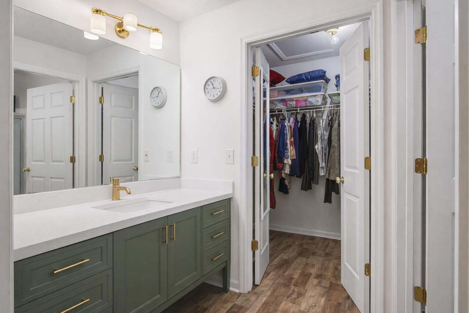 317 Dupont Way Summerville, SC 29485 - Photo 21 of 41 Modern bathroom with gold accents