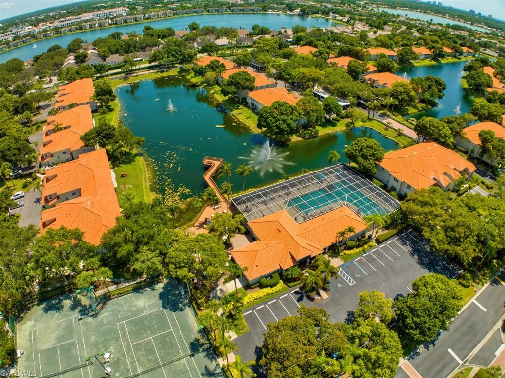 7436 Plumbago Bridge Road, Unit 203 Naples, FL 34109 - Photo 32 of 35 Clubhouse Aerial