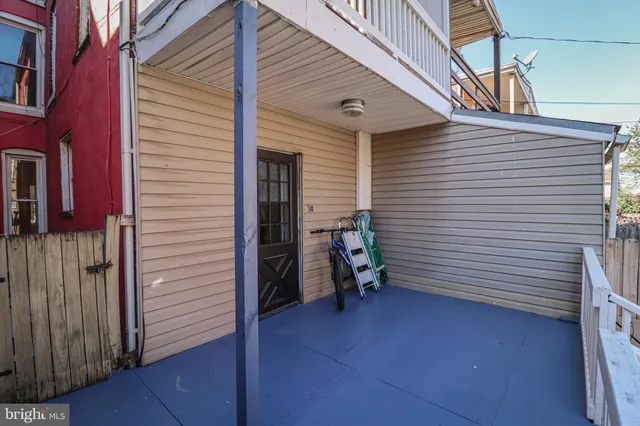 a view of a house with wooden floor