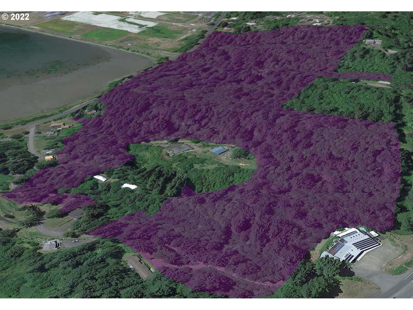 a view of an outdoor space with mountain view