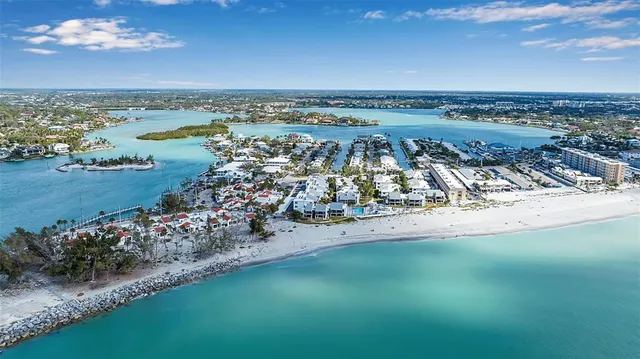 a view of an ocean and beach