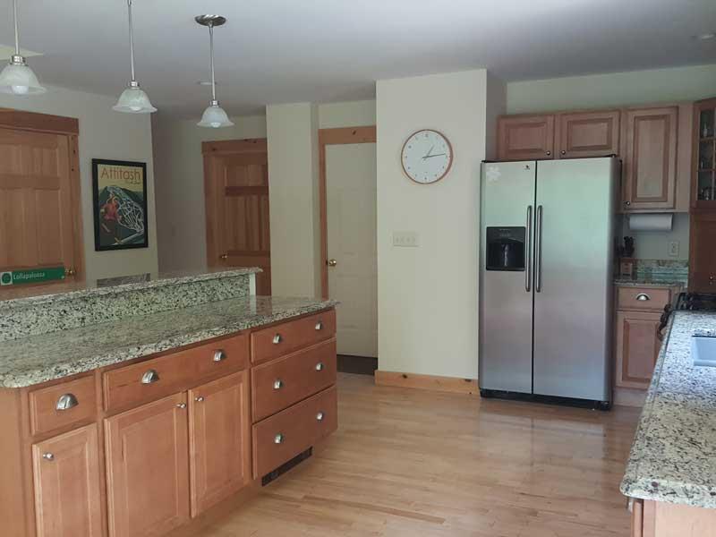 135 Monkey Brook Road Newry, ME 04261 - Photo 5 of 21 Nice hardwood flooring in the...