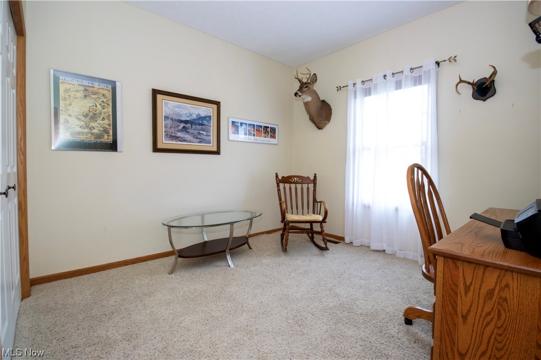 4281 Heyl Road Wooster, OH 44691 - Photo 16 of 32 Home office with light carpet