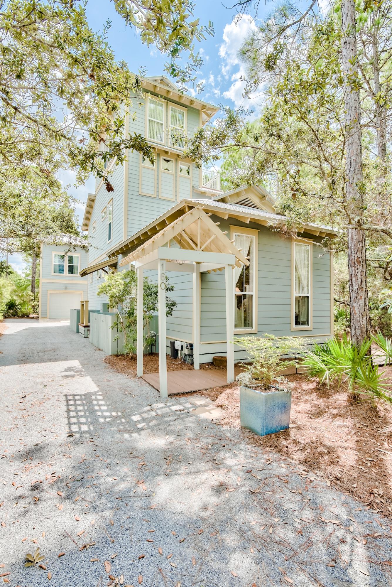 160 North Andalusia Avenue Santa Rosa Beach, FL 32459 - Photo 2 of 61 a view of a house with backyard and sitting area