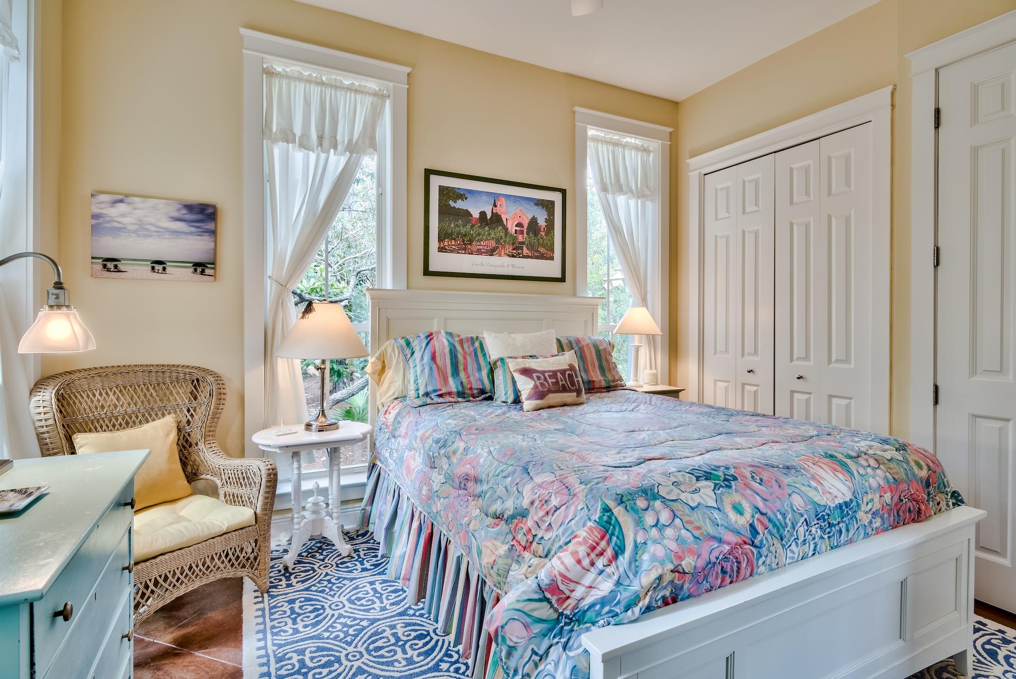 160 North Andalusia Avenue Santa Rosa Beach, FL 32459 - Photo 19 of 61 a bedroom with a bed and window