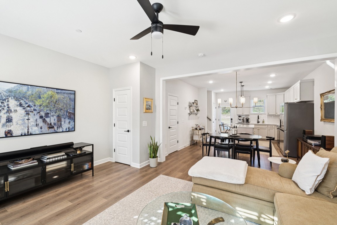 152 Bess Boulevard Spring Hill, TN 37174 - Photo 3 of 25 a living room with furniture and wooden floor