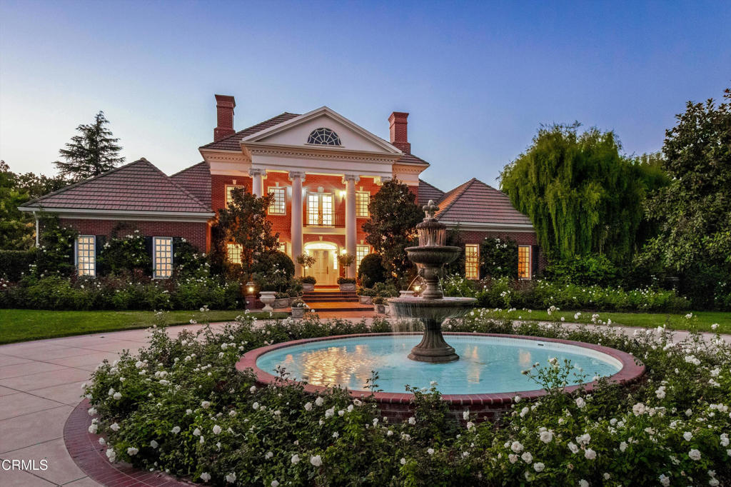 6885 Coyote Canyon Road Somis, CA 93066 - Photo 35 of 35 a front view of a house with a yard