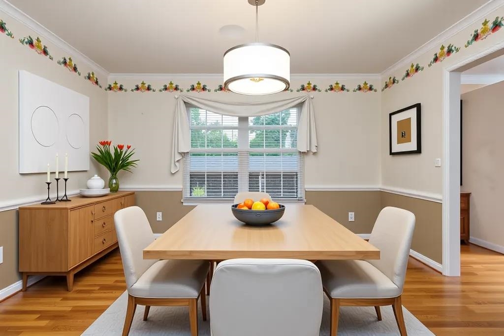 661 Jefferson Drive Palmyra, VA 22963 - Photo 24 of 41 a view of a dining room with furniture window and wooden floor