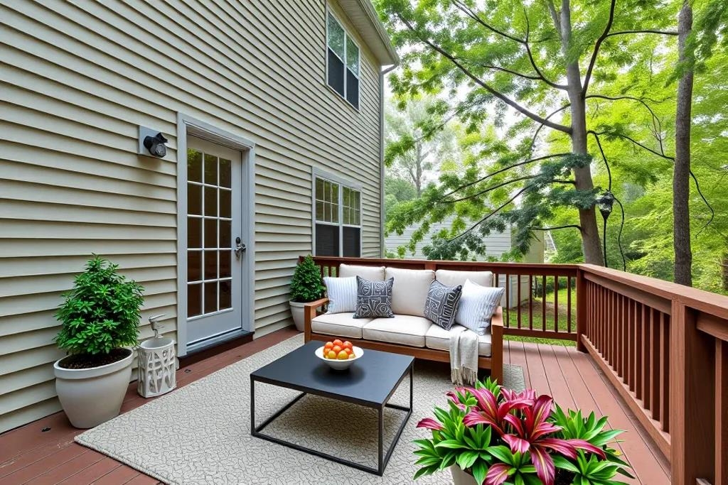 661 Jefferson Drive Palmyra, VA 22963 - Photo 9 of 41 a view of a two chairs in the deck