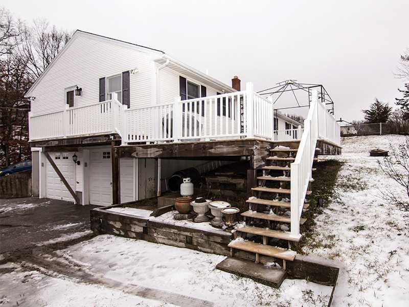 37 Mowry Street Woonsocket, RI 02895 - Photo 2 of 23 Exterior Front. Side/ deck