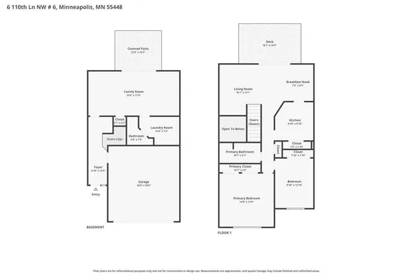 $254,000 | 6 110th Lane Northwest, Coon Rapids, MN 55448