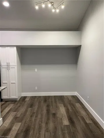 a view of wooden floor