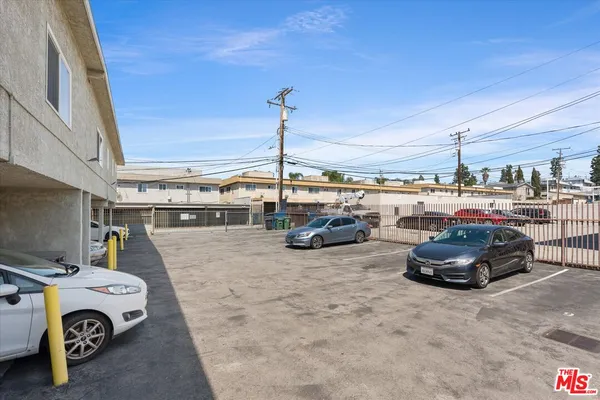 a car parked in garage