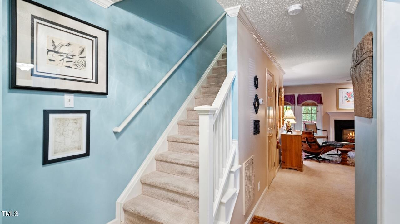 4423 Antique Lane Raleigh, NC 27616 - Photo 19 of 33 18a stairs up