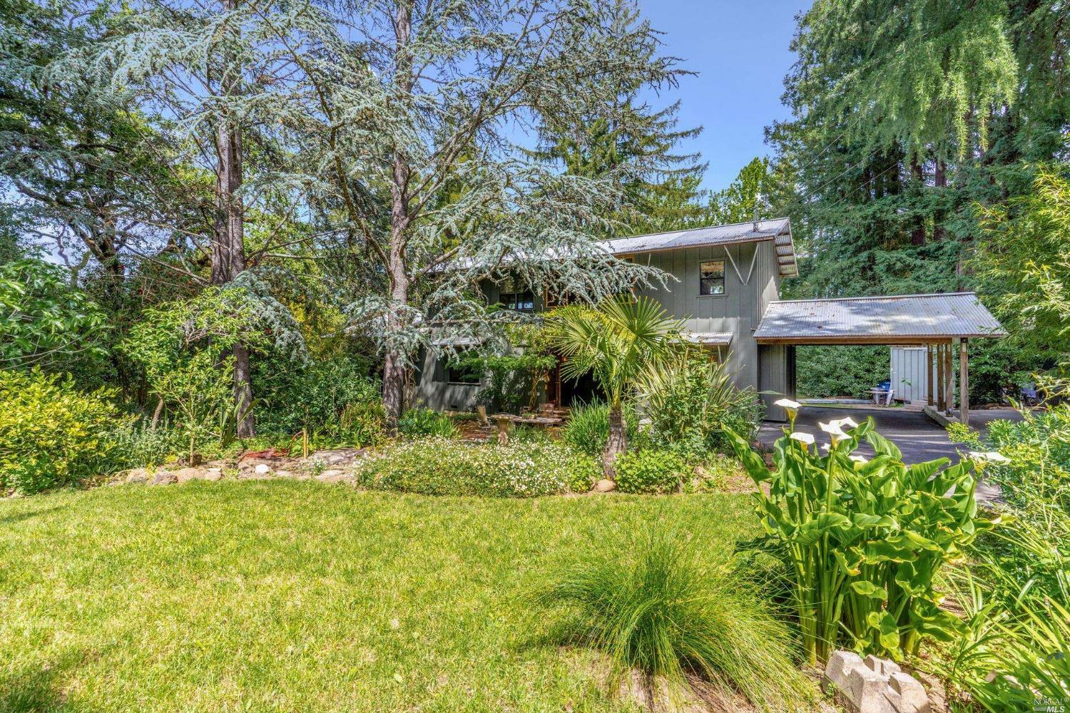 9787 Mill Station Road Sebastopol, CA 95472 - Photo 1 of 1 a view of a back yard