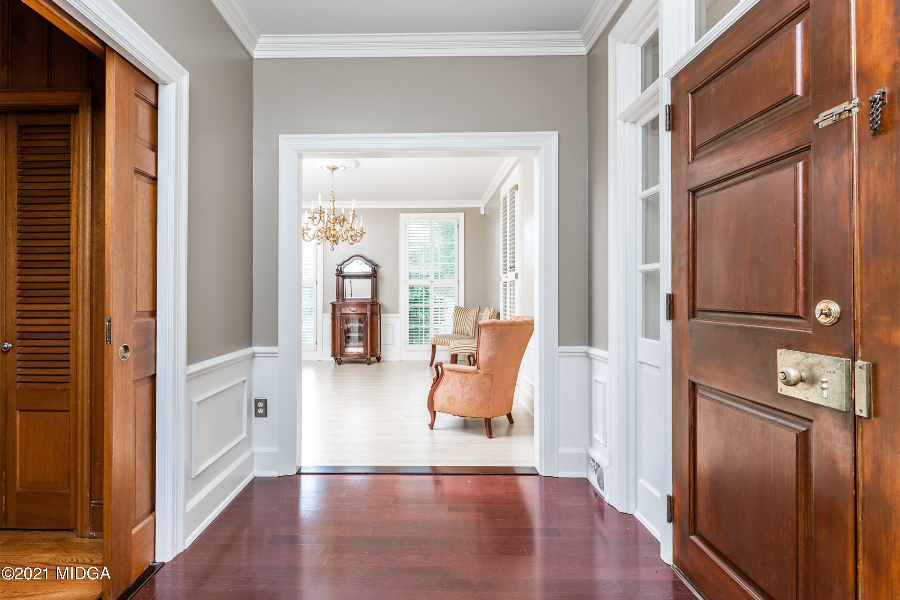 1845 Lincoln Road Macon, GA 31211 - Photo 7 of 31 view of living room with furniture and wooden floor