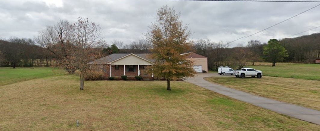 a view of outdoor space with porch
