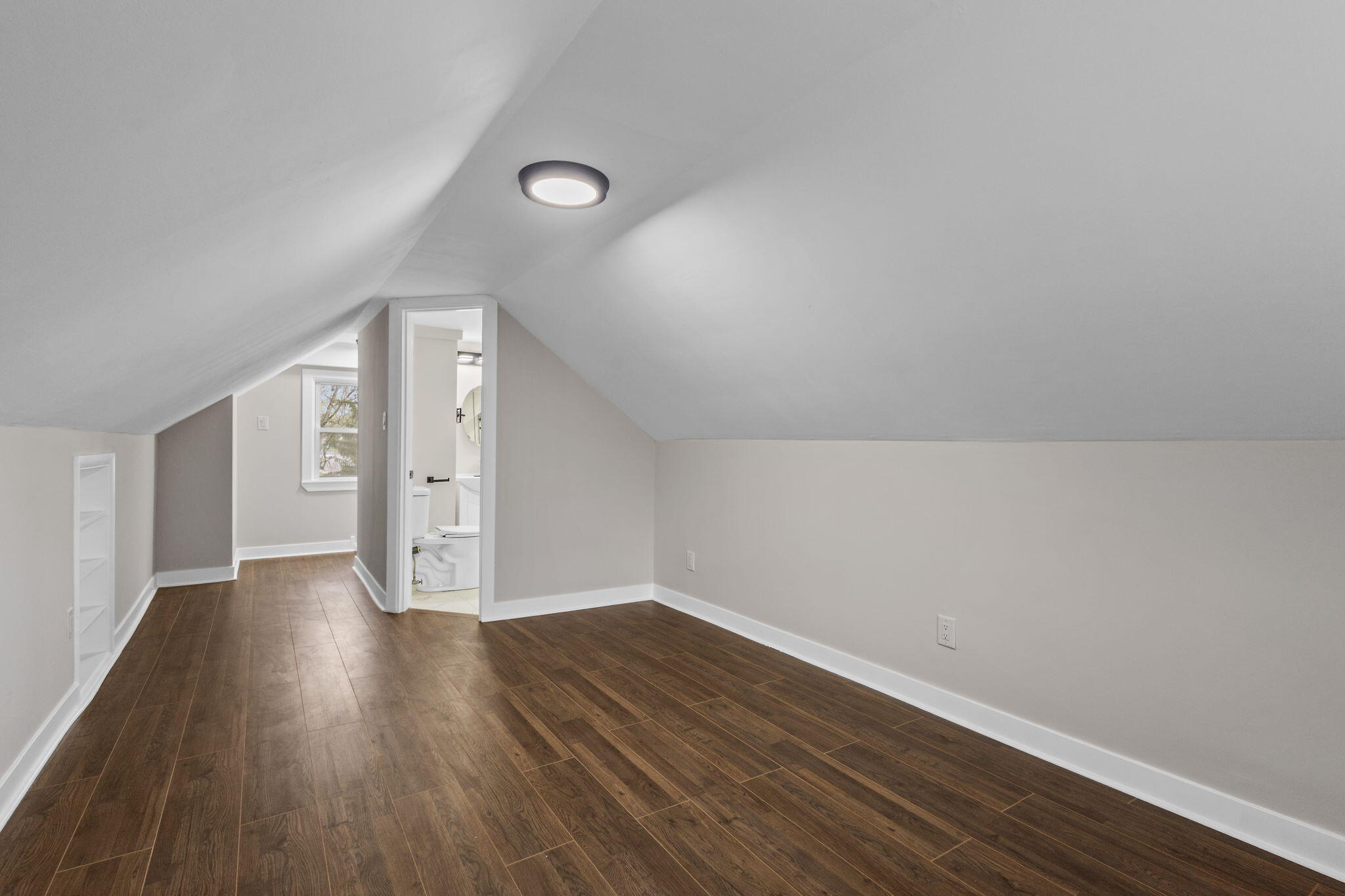 4680 Harrison Street Gary, IN 46408 - Photo 16 of 26 a view of an empty room with wooden floor